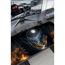 Charmbi Gece Vadisi 30X70 Procontrol Mouse Pad Gaming Mousepad Kaymaz Taban Büyük Oyuncu Ultra Pürüzsüz