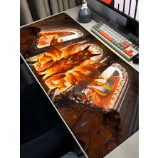 Charmbi Öfke Ruhu 40X90 Procontrol Mouse Pad Gaming Mousepad Kaymaz Taban Büyük Oyuncu Ultra Pürüzsüz