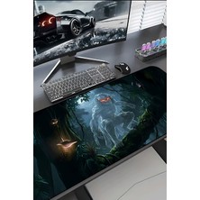Charmbi Predator 30X70 Procontrol Mouse Pad Gaming Mousepad Kaymaz Taban Büyük Oyuncu Ultra Pürüzsüz