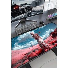 Charmbi Bekleyiş 30X70 Procontrol Mouse Pad Gaming Mousepad Kaymaz Taban Büyük Oyuncu Ultra Pürüzsüz