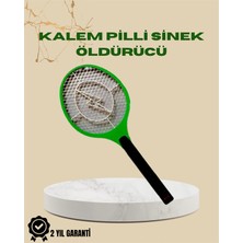 Yüksek Gerilimli Elektronik Sinek Öldürücü – Pil ile Çalışan, Güvenlik Izgaralı