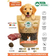 Sığır Et Topu %100 Doğal Hipoalerjenik Köpek Ödül Maması Airdried Kurtulmuş % 0 Karışım 150GR