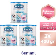 Senimil Anti-Reflü (Ar) Bebek Sütü 400 gr  3 Lü Avantaj Paketi