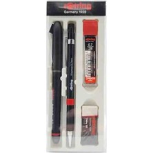 Rotring Visumax 0.7+ Roller 4 Lü Set Siyah