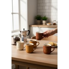 Bereketli Store 6’lı Porselen Espresso Fincanı 100 ml – Şık Sunum Fincanı Takımı