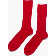 Paul Kenzie Christmas Collection - Yün Çorap - Urban Red
