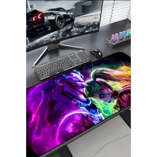 Charmbi Joker & Harley 30X70 Procontrol Mouse Pad Gaming Mousepad Kaymaz Taban Büyük Oyuncu Ultra Pürüzsüz