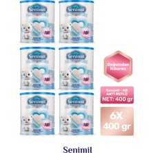 Senimil Anti-Reflü (Ar) Bebek Sütü 400 gr  6 Lı Avantaj Paketi