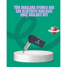 Alfa Aksesuar 03 Taşınabilir Bluetooth Aux Araç Müzik ve Konuşma Kiti
