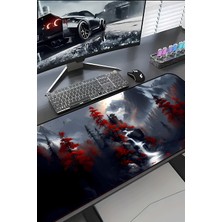 Charmbi Kale Manzarası 30X70 Procontrol Mouse Pad Gaming Mousepad Kaymaz Taban Büyük Oyuncu Ultra Pürüzsüz