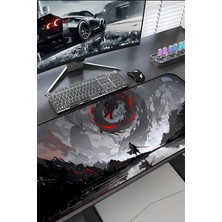 Charmbi Kara Ejder 30X70 Procontrol Mouse Pad Gaming Mousepad Kaymaz Taban Büyük Oyuncu Ultra Pürüzsüz