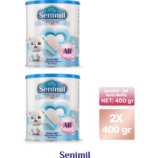 Senimil Anti-Reflü (Ar) Bebek Sütü 400 gr  2 Li Avantaj Paketi