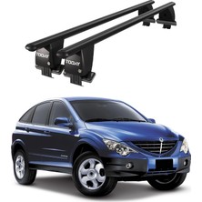 Today Auto Royal Ssangyong Actyon (2005-2010) Uyumlu Siyah Ara Atkı Port Bagaj Tavan Barı