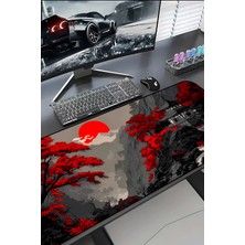 Charmbi Kızıl Kale 30X70 Procontrol Mouse Pad Gaming Mousepad Kaymaz Taban Büyük Oyuncu Ultra Pürüzsüz