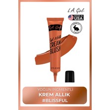 L.A. Girl Soft Matte Cream Blush – Yoğun Pigmentli Krem Allık #blissful - GBL443