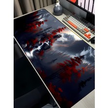 Charmbi Kale Manzarası 40X90 Procontrol Mouse Pad Gaming Mousepad Kaymaz Taban Büyük Oyuncu Ultra Pürüzsüz