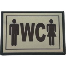 Nerm Cemax Yönlendirme Büyük Wc Bay Bayan 13X8,5 cm