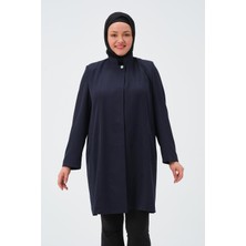Glr & Gym Polen Büyük Beden Tesettür Kadın Kısa Keten Anne Kap