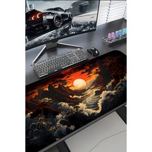 Charmbi Öfkeli Deniz 30X70 Procontrol Mouse Pad Gaming Mousepad Kaymaz Taban Büyük Oyuncu Ultra Pürüzsüz