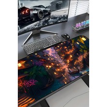 Charmbi Nehir Kasabası 30X70 Procontrol Mouse Pad Gaming Mousepad Kaymaz Taban Büyük Oyuncu Ultra Pürüzsüz