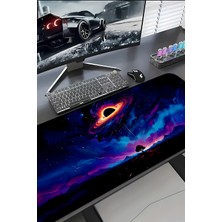Charmbi Black Hole 30X70 Procontrol Mouse Pad Gaming Mousepad Kaymaz Taban Büyük Oyuncu Ultra Pürüzsüz