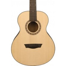 Washburn AGM5K Apprentice G-Mini 5 Akustik Gitar (Seyahat Tipi - Kompakt Seri) | Ladin Üst Kapak, M