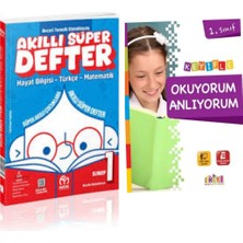 Model Eğitim Yayıncılık 1.sınıf Akıllı Süper Defter ve Keyifle Okuyorum Anlıyorum