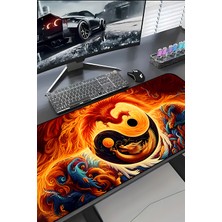 Charmbi Ying Yang 30X70 Procontrol Mouse Pad Gaming Mousepad Kaymaz Taban Büyük Oyuncu Ultra Pürüzsüz