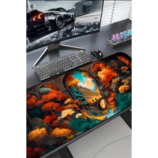 Charmbi Orta Dünya 30X70 Procontrol Mouse Pad Gaming Mousepad Kaymaz Taban Büyük Oyuncu Ultra Pürüzsüz