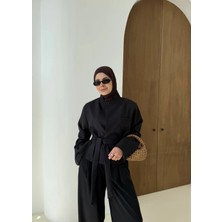 Moda Aksa 502332 Hty Ceket Bağalama Siyah