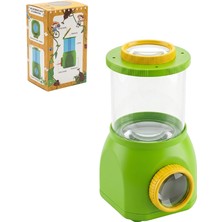 Temel Periskop Mercekli Böcek Inceleme Seti, Çift Mercekli Çocuklar Için Böcek Gözlem Kabı