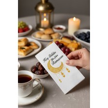 Bereketli Store Desenli Ramazan Peçetesi/ Ramazan Için Ramazan Temalı Desenli Misafir Peçetesi