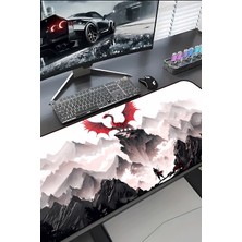 Charmbi Ejder Vadisi 30X70 Procontrol Mouse Pad Gaming Mousepad Kaymaz Taban Büyük Oyuncu Ultra Pürüzsüz