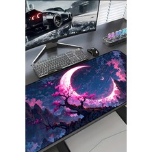 Charmbi Sakura Gecesi 30X70 Procontrol Mouse Pad Gaming Mousepad Kaymaz Taban Büyük Oyuncu Ultra Pürüzsüz