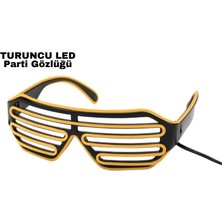 Alfa Aksesuar 03 Neon Gözlük Turuncu