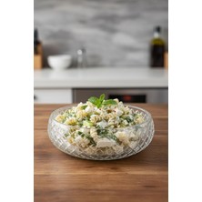 Bereketli Store Alegre Kristal Salata Kasesi Küçük Boy | Şık Cam Sunum Kasesi