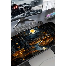 Charmbi Nehir Kasabası 30X70 Procontrol Mouse Pad Gaming Mousepad Kaymaz Taban Büyük Oyuncu Ultra Pürüzsüz