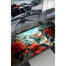 Charmbi Koji Balığı 30X70 Procontrol Mouse Pad Gaming Mousepad Kaymaz Taban Büyük Oyuncu Ultra Pürüzsüz