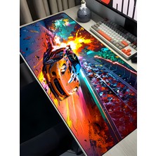 Charmbi Gta Spor Araba 40X90 Procontrol Mouse Pad Gaming Mousepad Kaymaz Taban Büyük Oyuncu Ultra Pürüzsüz