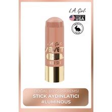 L.A. Girl Velvet Contour Stick – Doğal Bitişli Stick Hi-Lite #luminous - GCS581
