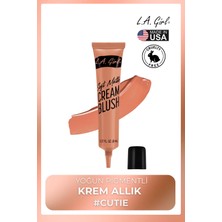 L.A. Girl Soft Matte Cream Blush – Yoğun Pigmentli Krem Allık #cutie - GBL440