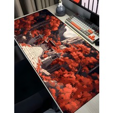 Charmbi Sonbahar Kalesi 40X90 Procontrol Mouse Pad Gaming Mousepad Kaymaz Taban Büyük Oyuncu Ultra Pürüzsüz