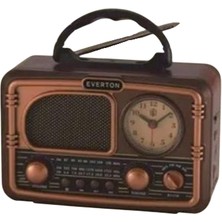 Everton Rt-718 Bluetooth-Usb-Sd-Fm Şarjlı Nostaljik Radyo