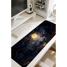 Charmbi Dolunay 40X90 Procontrol Mouse Pad Gaming Mousepad Kaymaz Taban Büyük Oyuncu Ultra Pürüzsüz