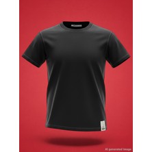 Civil Boys Basic Surf Etiketli 2-5 Yaş Tişört  - Siyah