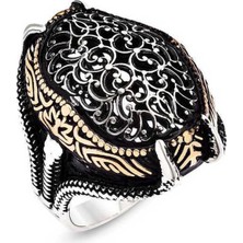Inure Jewelry Gümüş Kartal Pençesi Erkek Yüzük