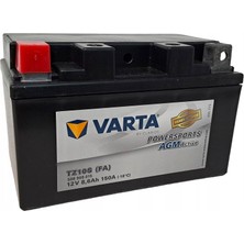 Motostart Varta TZ10S (YTZ10S) 12 V 8.6 Amper Honda Forza 250 Fabrikasyon Kullanıma Hazır Motosiklet Akü