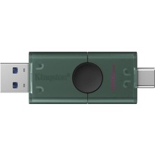 Kingston Dtdeg2-256Gb 256Gb Usb-A + Usb-C 3.2 Gen 1 Datatraveler Duog2 Flash Bellek