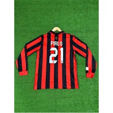 Alaturka Mix Milan Özel 125.YIL Pirlo 21 Uzun Kol Nostalji Forması