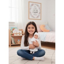 Farbu Oyuncak Elif Tesettürlü Bebek Pilli Sesli Dua Eden ve Ilahi Okuyan Eğitici Oyuncak Bebek